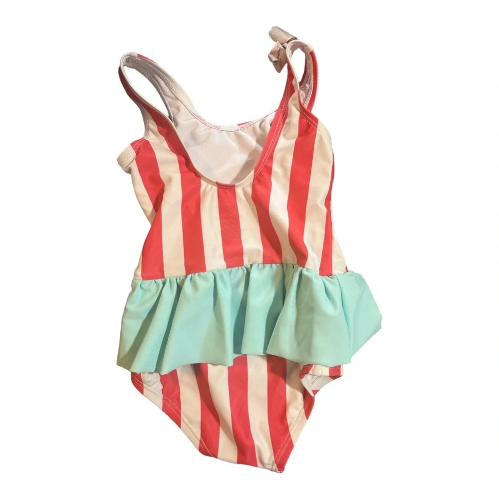 Baby Girls Watermelon One Piece Swimwear in Flamingo Size 12-18 months